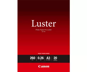 Canon LU-101 Luster Fotopapier Pro A3 – 20 Blatt