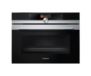 Siemens iQ700 CS656GBS2 oven 47 L 3300 W A+ Black, Stainless steel