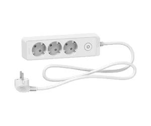 Schneider Electric Unica ST9431W power extension 1.5 m 3 AC outlet(s) Indoor White
