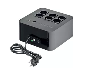 Socomec NETYS PL 600VA F Plug USB Black