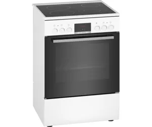Bosch Serie 4 HKR39I120 кухонная плита Отдельностоящая плита для готовки Плита с зонами индукции Черный, Белый A