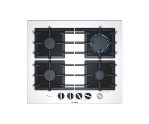 Bosch Serie 6 Gas cooktop PPP6A2M90 4 fields white color