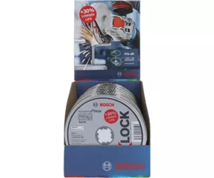 Bosch X-LOCK Trennscheibe Dose 125mmStandard for Inox VPE 10STK