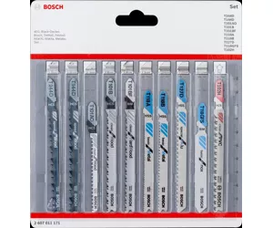 Bosch 2 607 011 171 полотно для лобзика/сабельной пилы Полотно ножовки 10 шт