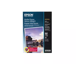 Epson Matte Paper Heavy Weight, DIN A3, 167g/m², 50 sheets