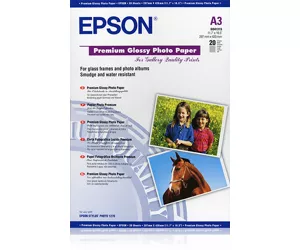 Epson Premium Glossy Photo Paper, DIN A3, 255 g/m², 20 Blatt