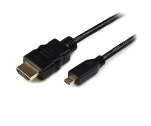 StarTech.com 3m Micro HDMI to HDMI Cable with Ethernet - 4K 30Hz - High Speed - UHD TVs/Monitors/Displays