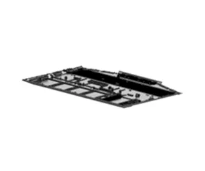 HP L56865-001 atsarginė knyginio kompiuterio dalis Apatinis dėklas