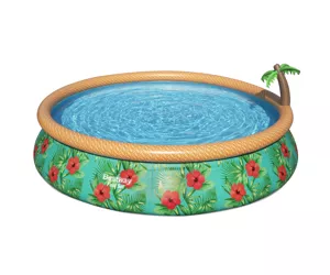 Bestway Fast Set 15' x 33"/4.57m x 84cm Paradise Palms Pool Set
