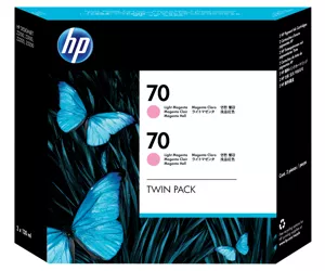 HP 70 2-pack 130-ml Light Magenta DesignJet Ink Cartridges