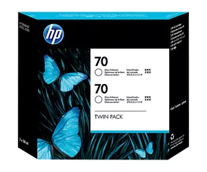 HP 70 2-pack 130-ml Gloss Enhancer DesignJet Ink Cartridges