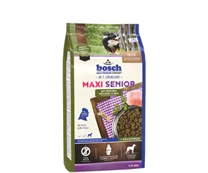Bosch Hundefutter Maxi Senior Geflügel, 1er Pack (1 x 12.5 kg)