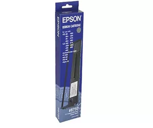 Epson SIDM Black Ribbon Cartridge for LX-300/+/II/4xx/8xx, FX-8xx (C13S015019) #8750