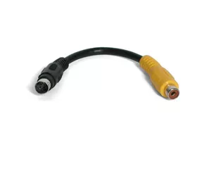 StarTech.com 6 inch S-Video to Composite Video Adapter