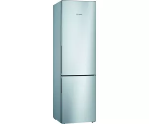 Bosch Serie 4 KGV39VLEAS холодильник с морозильной камерой Отдельно стоящий 343 L E Нержавеющая сталь