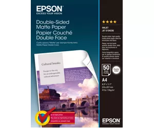 Epson Double-Sided Matte Paper - A4 - 50 Blätter