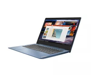 Lenovo IdeaPad 1 3050e Notebook 35.6 cm (14") Full HD AMD Athlon Silver 4 GB DDR4-SDRAM 64 GB eMMC Wi-Fi 5 (802.11ac) Windows 10 Home in S mode Blue