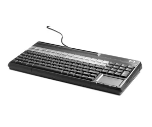 HP POS USB Keyboard with Magnetic Stripe Reader