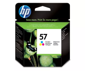 HP 57, Оригинальный струйный картридж , Трехцветный