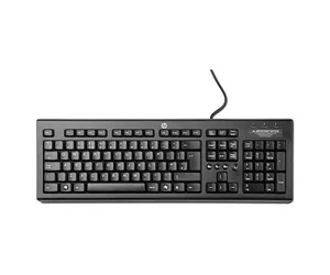 HP WZ972AA клавиатура USB Черный