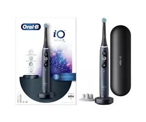 Oral-B iO 80349473 elektrinis dantų šepetėlis Suaugusiems „TriZone“ dantų šepetėlis Juoda
