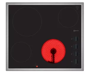 Neff TL16EK0S1 hob Black, Stainless steel Built-in 58 cm Ceramic 4 zone(s)