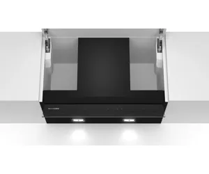 Siemens iQ500 LJ67BAM60 tõmbekapp Sisseehitatud Must 459 m³/h B