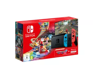 Nintendo Switch + Mario Kart 8 Deluxe + 3-Month Switch Online