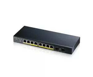 Zyxel GS1900-10HP Управляемый L2 Gigabit Ethernet (10/100/1000) Питание по Ethernet (PoE) Черный