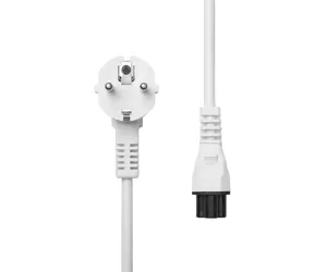 ProXtend Power Cord Schuko Angled to C5 2M White