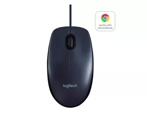 Logitech B100 Optical Usb Mouse f/ Bus