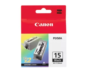 Canon BCI-15BK, 2-pack