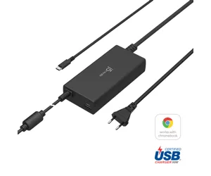 j5create JUP2290C strāvas adapteris & pārveidotājs Iekštelpas 100 W Melns