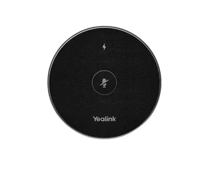 Yealink VCM36-W priedas vaizdo konferencijai Mikrofonas Juoda