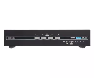 ATEN 4-Port USB HDMI Dual Display Secure KVM Switch with CAC (PSD PP v4.0 Compliant)