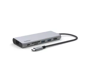 Belkin INC009BTSGY notebook dock/port replicator USB Type-C Silver