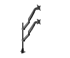 Multibrackets M VESA Gas Lift Arm Dual Stacked Pole