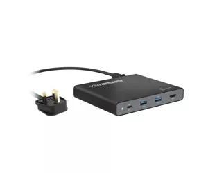j5create JCDP392-FN interface hub USB 3.2 Gen 1 (3.1 Gen 1) Type-C 5000 Mbit/s Black