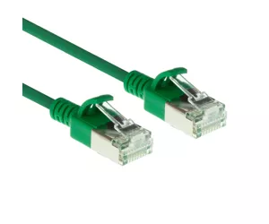 ACT DC7707 tinklo kabelis Žalia 7 m Cat6a U/FTP (STP)
