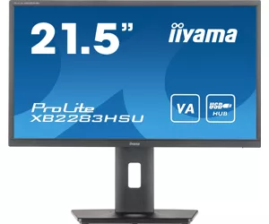 iiyama ProLite XB2283HSU-B1 PC lamekuvar 54,6 cm (21.5") 1920 x 1080 pikslit Full HD LED Must