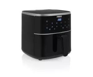 Princess 01.182238.01.001 taukvāres katls Viens 4 L Atsevišķs 1350 W Karstā gaisa fritētājs Melns