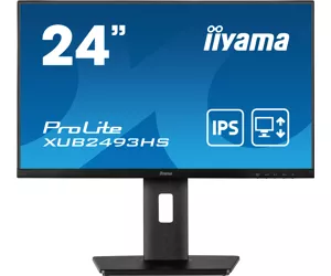 iiyama ProLite XUB2493HS-B5 LED display 60.5 cm (23.8") 1920 x 1080 pixels Full HD Black
