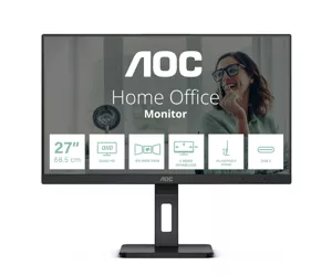 AOC Q27P3CV PC lamekuvar 68,6 cm (27") 2560 x 1440 pikslit Quad HD LED Must