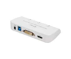 i-tec Advance U3DUALADA USB ekrano adapteris 2048 x 1152 pikseliai Balta