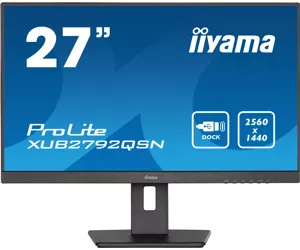 iiyama ProLite kompiuterio monitorius 68,6 cm (27") 2560 x 1440 pikseliai Wide Quad HD LED Juoda
