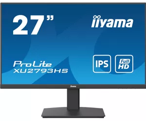 iiyama ProLite monitori 68,6 cm (27") 1920 x 1080 pikseļi Full HD LED Melns