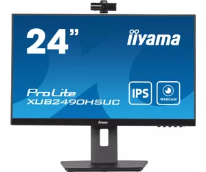 iiyama ProLite computer monitor 60.5 cm (23.8") 1920 x 1080 pixels Full HD LED Black
