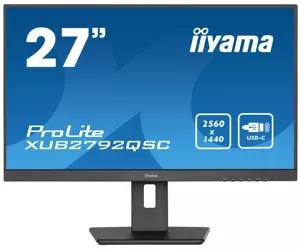 iiyama ProLite монитор для ПК 68,6 cm (27") 2560 x 1440 пикселей Wide Quad HD LED Черный