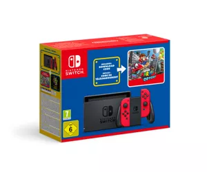 Nintendo Switch Red + Super Mario Odyssey