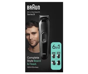 Braun MGK3410 Черный Никель-металл-гидридный (NiMH)